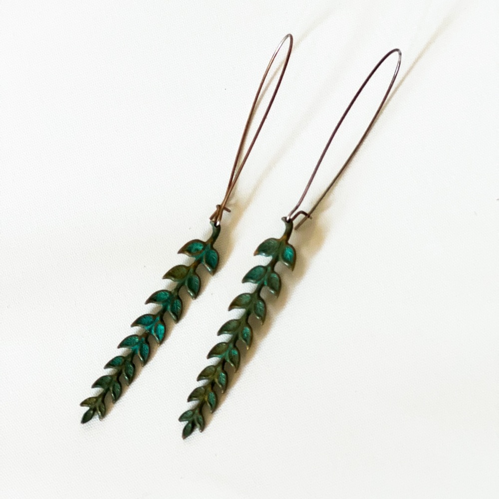 We Dream in Colour vine earrings